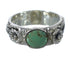 Genuine Sterling Silver And Turquoise Southwest Flower Ring Size 8 YX91717